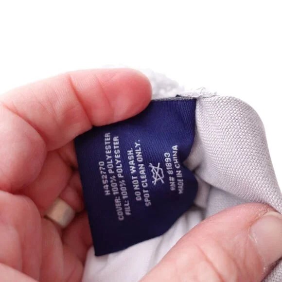 NWOT Home Reflection Tufted Decorative 12" x 24" Pillow Gray Decor Cozy Modern - Picture 10 of 11